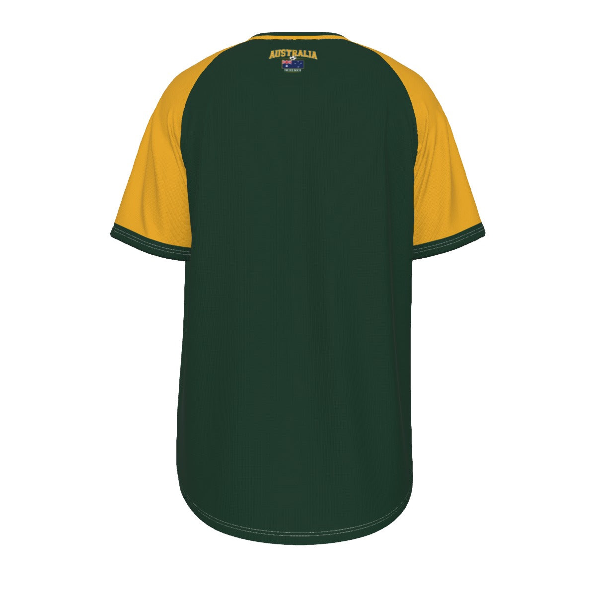 Australia Soccer T-Shirt Green Gold – Australia Football Shirt Socceroos Fan Tee