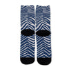 Black Dallas Cowboys Zebra Unisex Long Socks