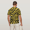 Light Gray Pittsburgh Football Yellow Black Zebra O-Neck T-Shirt