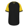 Black Columbus Crew 1996 Soccer Shirt – Black and Yellow Retro Soccer Fan T Shirt