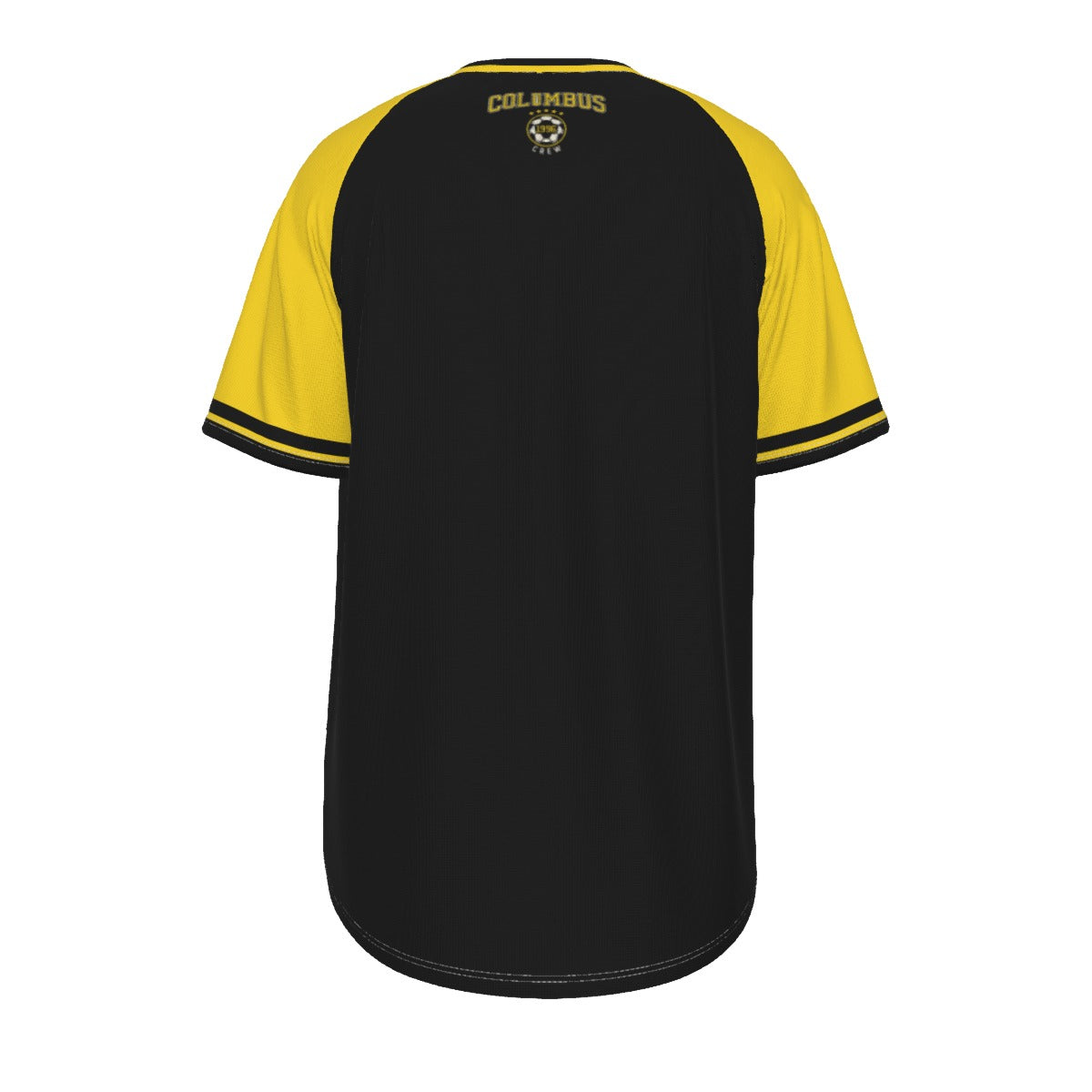Black Columbus Crew 1996 Soccer Shirt – Black and Yellow Retro Soccer Fan T Shirt