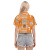 Tennessee Volunteers Women's Cropped Shirt - college football fan gear varsity sportswear product image 4.0