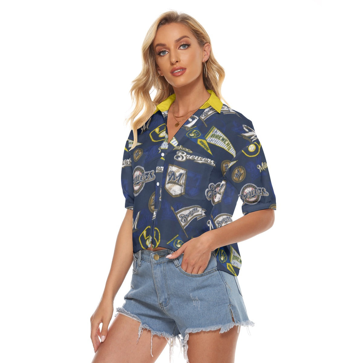 nan milwaukee brewers baseball fan apparel game day outfit