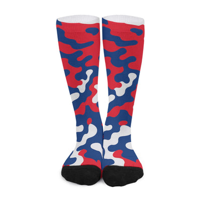 White Smoke New York Giants Camo Socks