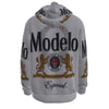 White Smoke Vintage Mexican Brewery Inspired Hoodie – Retro 90s Streetwear Graphic Sweatshirt