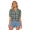 Seattle Football Women's V-neck Shirts – lightweight game day shirt, fan gear, image 1.0
