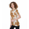 Texas at Austin - Longhorns Women's O-Neck T-Shirt|180 GSM Jersey White varsity sports apparel