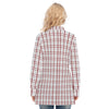 kansas jayhawks tartan plaid women shirt women tartan plaid game day fashion