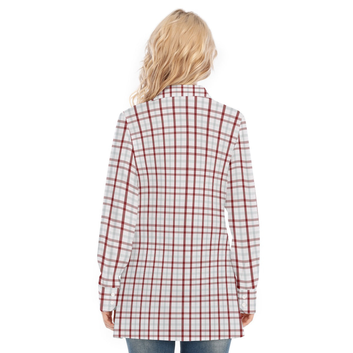 kansas jayhawks tartan plaid women shirt women tartan plaid game day fashion