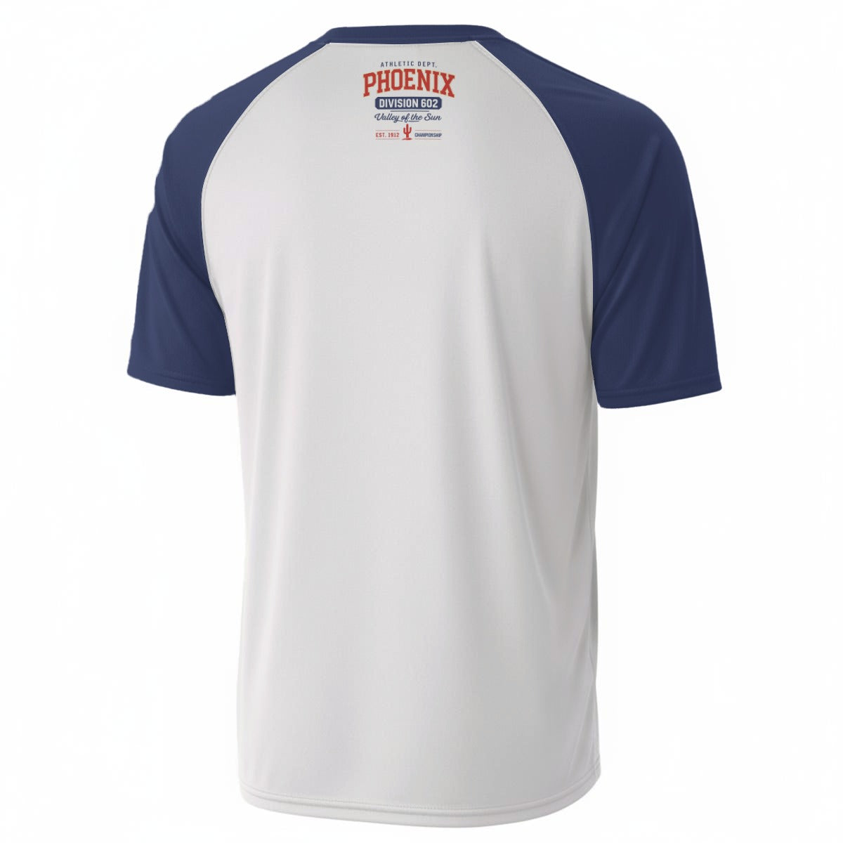 Phoenix Division 602 Varsity T-Shirt – White Navy Red Athletic City Streetwear Style
