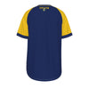 Sweden Soccer T-Shirt Blue and Yellow – Sweden Football Fan Shirt with Flag Graphic