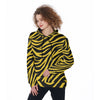 Iowa Football Women’s Pullover Hoodie – Classic Black and Gold Game Day Essential - Big Ten football apparel varsity sportswear product image 1.0