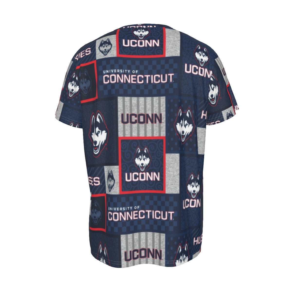 Connecticut Huskies Short Sleeve T-Shirt White game day varsity apparel