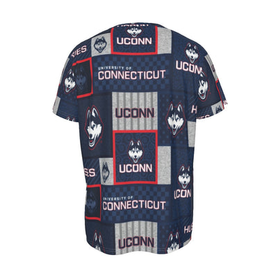 Connecticut Huskies Short Sleeve T-Shirt White game day varsity apparel