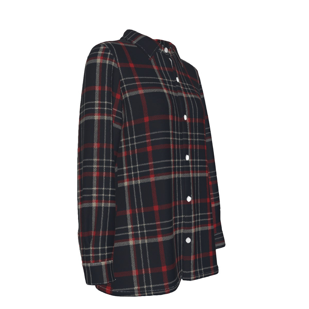 women huskies plaid football fashion top