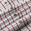 kansas jayhawks tartan plaid women shirt women tartan plaid game day fashion