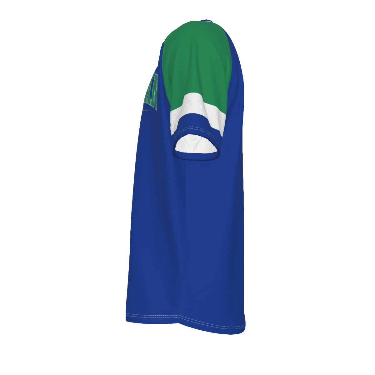 Uzbekistan Soccer T-Shirt Blue Green – Uzbekistan Football Shirt O'zbekiston Fan Tee