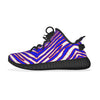 White Smoke Buffalo football Coconut Shoes – Red Blue White Zebra Game Day Style
