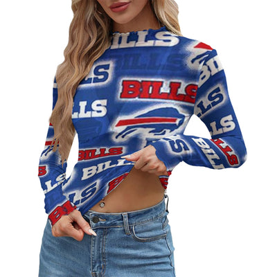 Buffalo Bills  Women's Mesh T-shirt – nfl fan apparel, football shirt, image 1068