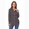 kansas jayhawks tartan plaid oversized button up women shirt illinois fighting illini tartan plaid oversized button up women shirt women's long sleeve shirt women tartan plaid game day fashion