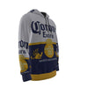White Smoke Mexican Summer Beer Hoodie – Crown Inspired Coastal 90s Streetwear Sweatshirt