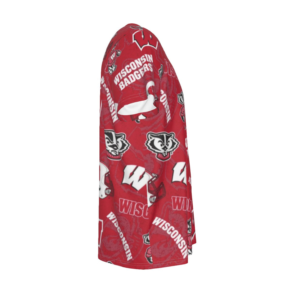 Wisconsin Madison Badgers Short Sleeve T-Shirt - Badgers football tee varsity sportswear product image 3.0