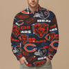 Chicago Bears Men's Slim Fit Long Sleeve Shirt – fan gear, casual fan outfit, image 873