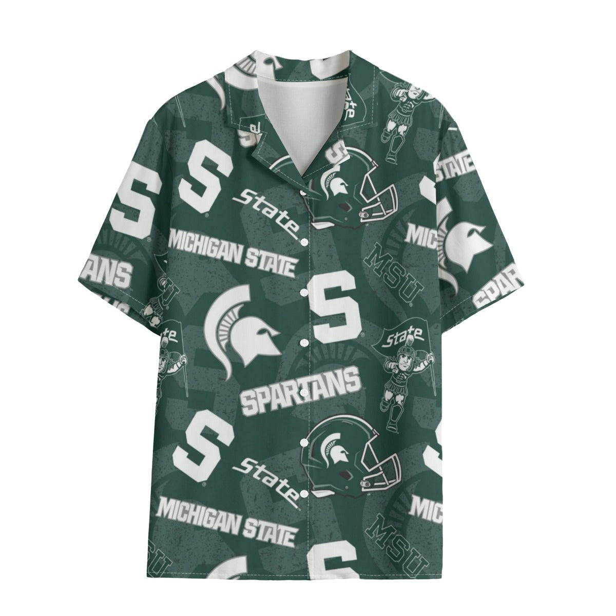 Michigan State Spartans Hawaii Shirt | 120GSM - Big Ten football apparel varsity sportswear product image 1.0