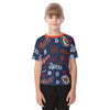 Detroit Tigers Kid's Raglan Sleeve T-shirt detroit tigers baseball fan apparel game day outfit