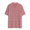 cincinnati bearcats tartan plaid oversized button up women shirt women's hawaii shirt | rayon women tartan plaid fashion