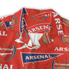 Arsenal FC  Men's Casual Hawaiian Short Sleeve Shirt | 125GSM Cotton