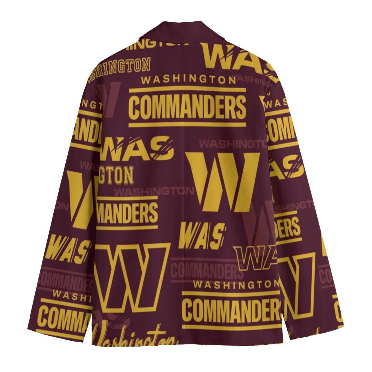 Washington Football Blazer Burgundy Gold Game Day Jacket streetwear fashion product image 4