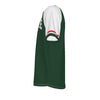 Algeria Soccer T-Shirt Green White – Algeria Football Shirt Les Verts Fan Tee