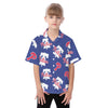 Philadelphia Phillies Kid's Hawaiian Vacation Shirt philadelphia phillies baseball fan apparel game day outfit