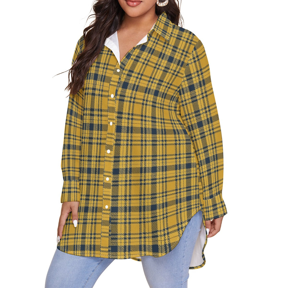 college tartan plaid women shirt women tartan plaid fashion