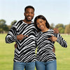 Las Vegas Football Zebra Long Sleeve T-Shirt – Black and White Game Day Streetwear – nfl fan apparel, casual fan outfit, image 1.0