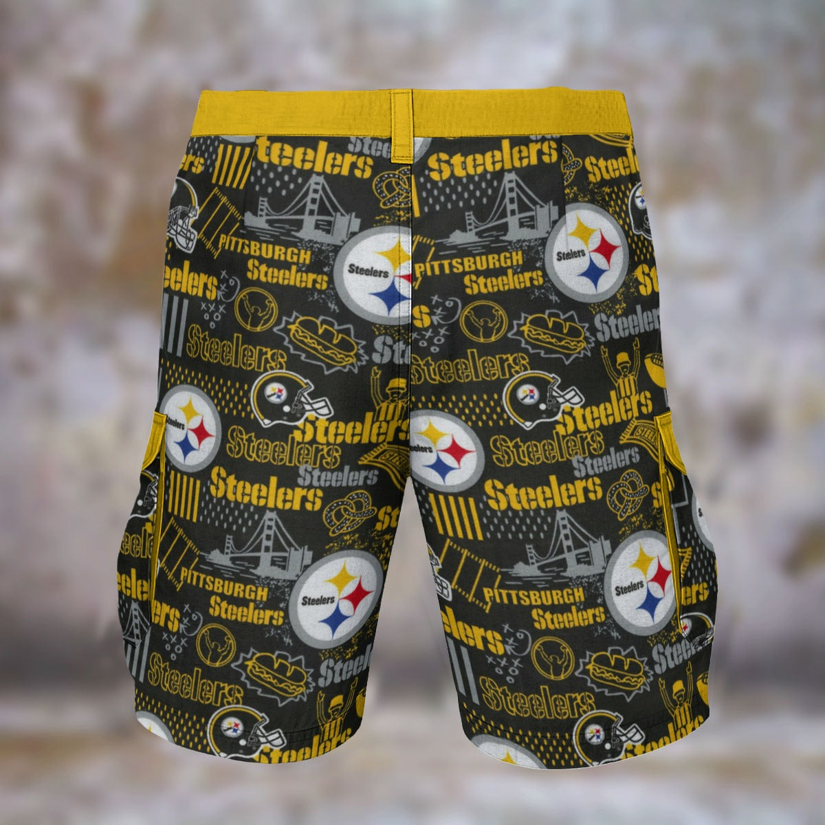 Pittsburgh Steelers Men's Cargo Shorts