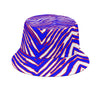 White Smoke Buffalo 716 Zebra Bucket Hat