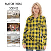 Iowa Hawkeyes Women's Long Shirt - Big Ten football apparel varsity sportswear product image 5.0