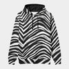 Las Vegas Football Zebra Unisex Pullover Hoodie – Black and White Game Day Streetwear – casual fan outfit, lightweight game day shirt, image 1.0