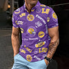 Louisiana Tigers Men's Polo Shirt - Baton Rouge football tee varsity sportswear product image 1.0