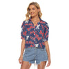 Ole Miss Rebels Women's V-neck Shirts varsity sportswear product image 1.0