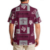 Texas A&M Aggies Men's Hawaiian Shirt|150GSM - Aggies fan gear varsity sportswear product image 2.0