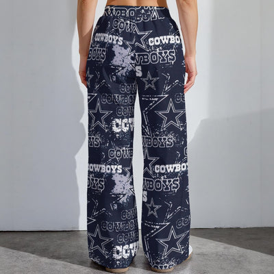 Dallas Cowboys Women's High-Stretch Casual Pants|290GSM