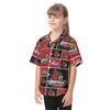 Louisville Cardinals Kid's Hawaiian Vacation Shirt varsity sportswear product image 3.0
