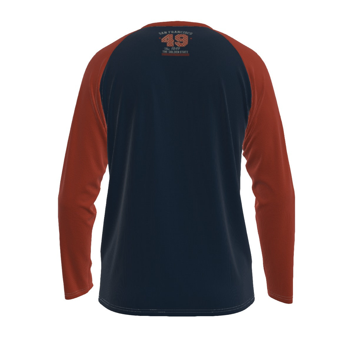 San Francisco 49 Heritage Raglan Long Sleeve Shirt – Golden State 1849 Sports Style