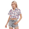 Arizona Wildcats Women's Cropped Shirt