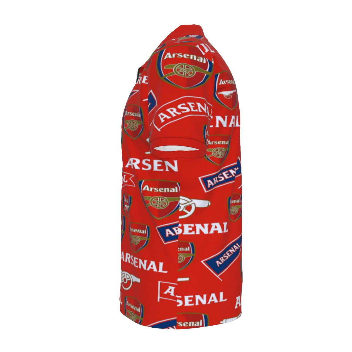 Arsenal FC  Men's Polo Shirt with  Zipper streetwear fashion product image 5