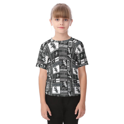 Chicago White Sox Kid's Raglan Sleeve T-shirt chicago white sox baseball fan apparel streetwear game day outfit