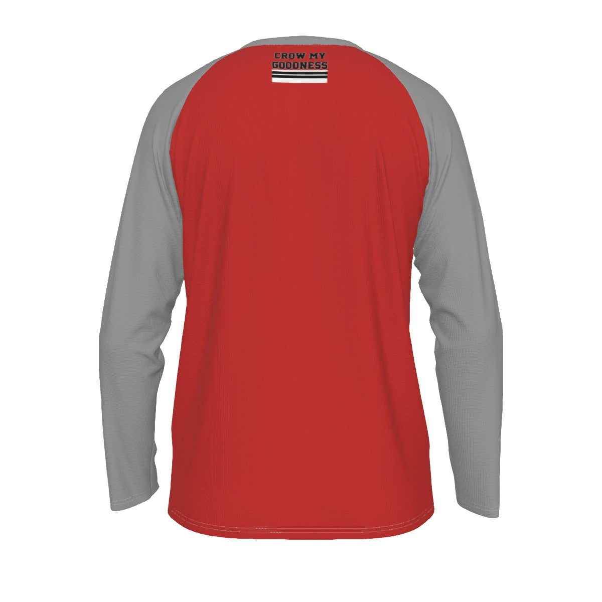 Chicago Hockey Crow My Goodness Shirt – Funny Red and Gray Long Sleeve Raglan Game Day Tee